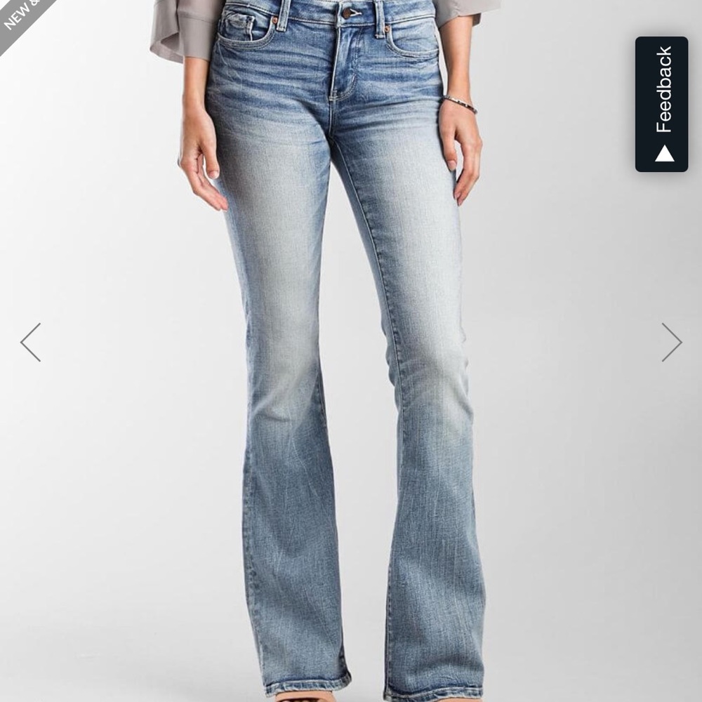 Buckle black fit no. 53 high rise flare jeans
